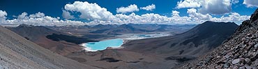 Panorama of Laguna Verde
