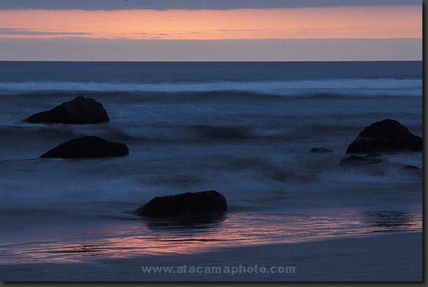 photo: pacific coast at sunset