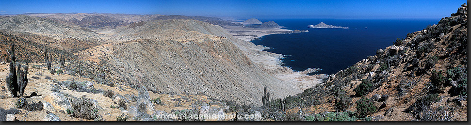 Panorama of Pan de Azucar National Park