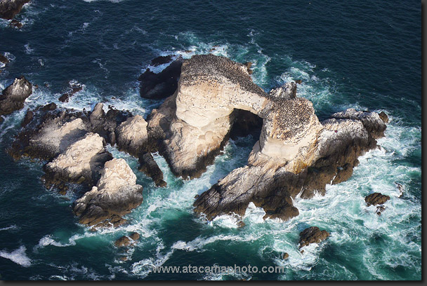 photo: aerial view of La Portada