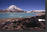 Photo: Licancabur and Laguna Verde