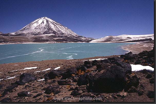 photo: Licancabur and Laguna Verde