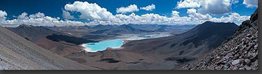 Photo: Panorama of Laguna Verde, Bolivia